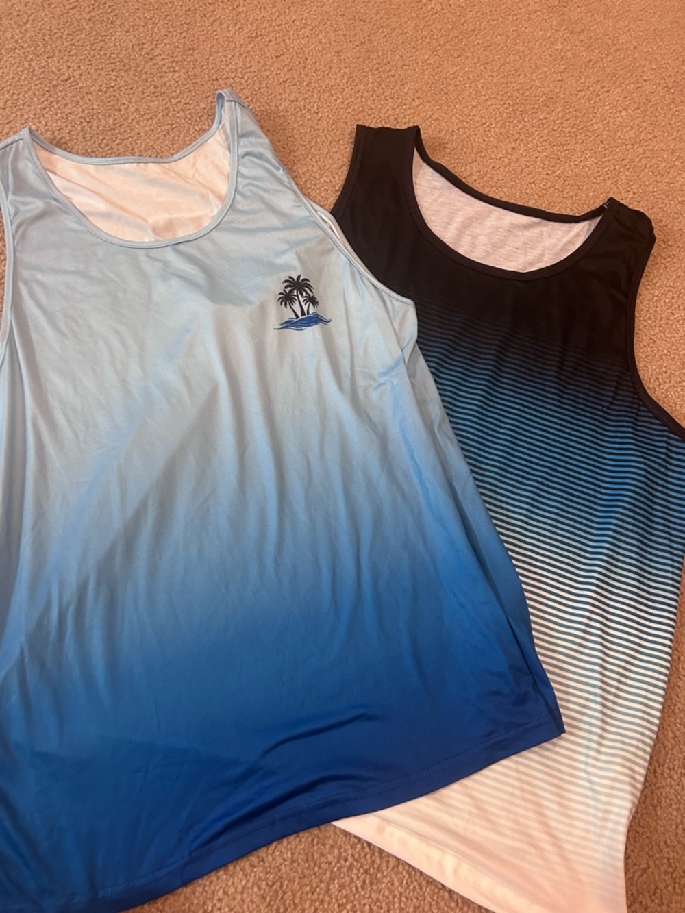 2 pc SHEIN Men’s tank tops- NEVER WORN